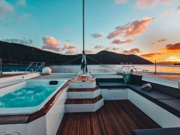 Chef Nyla preparing her famous dishes