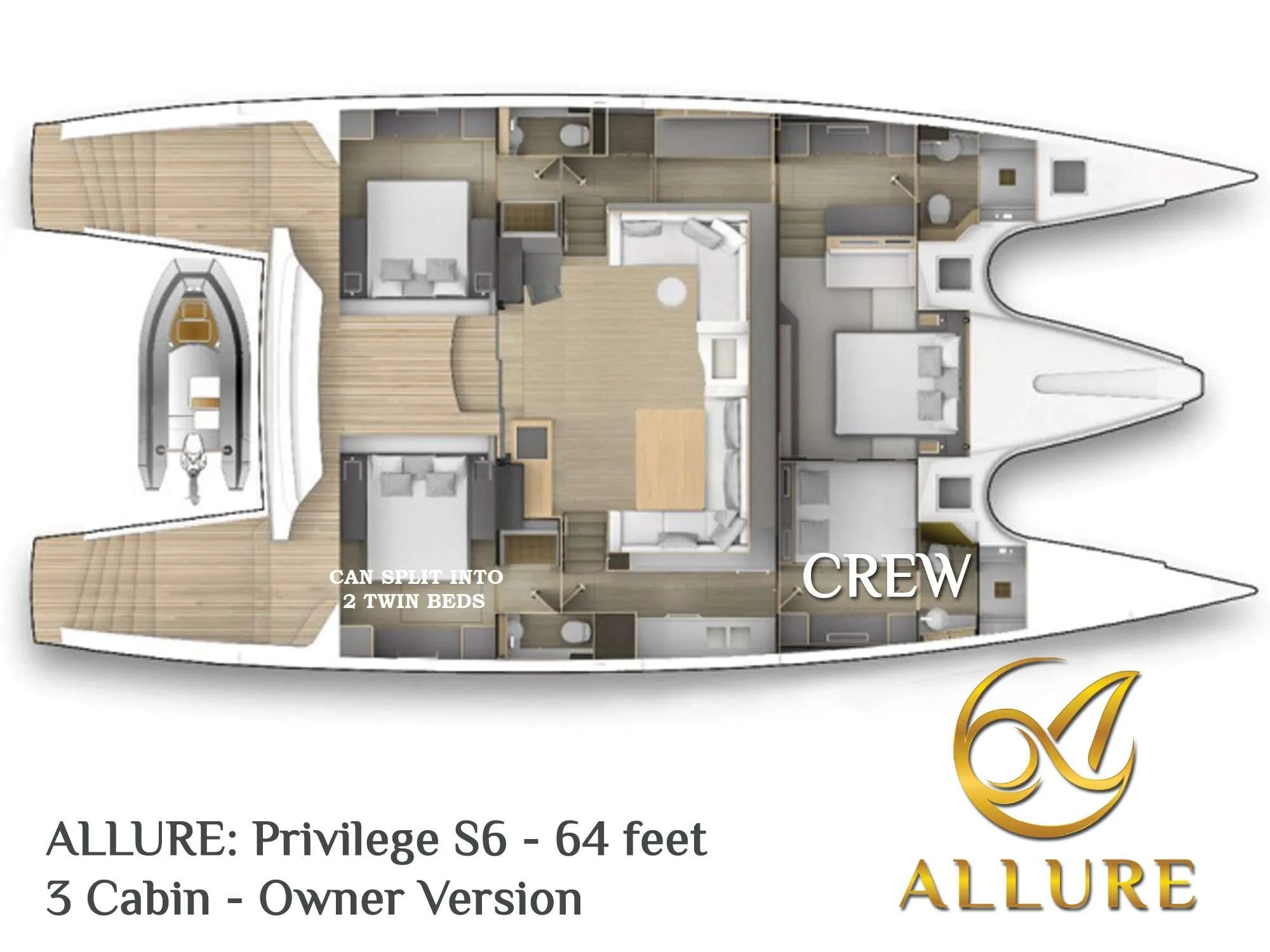 Layout of ALLURE 64