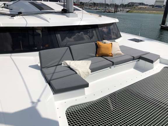 Foredeck lounge area