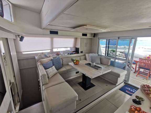 The bow on Deep Blue