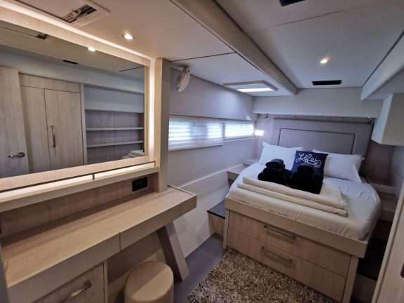 The saloon on Deep Blue