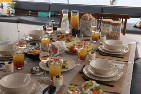 Breakfast with a view