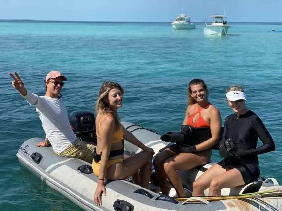 Free-diving expedition