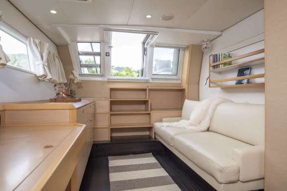 Master cabin office/lounge/dressing area