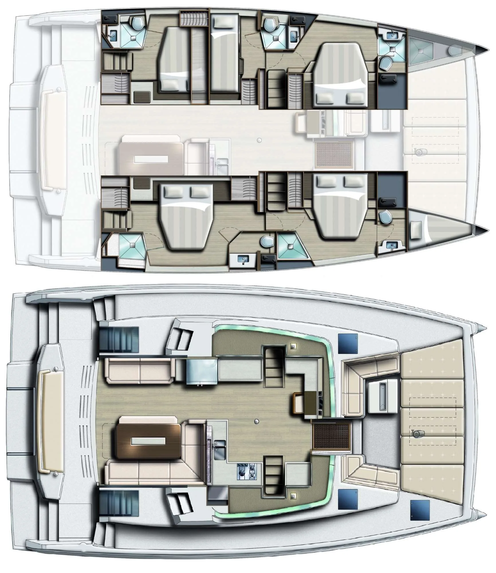 Layout of BLUE HORIZON