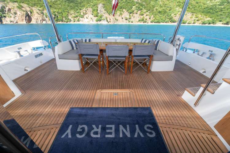 Aft deck