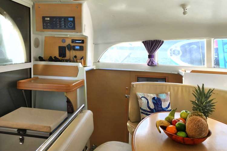 Saloon and nav station