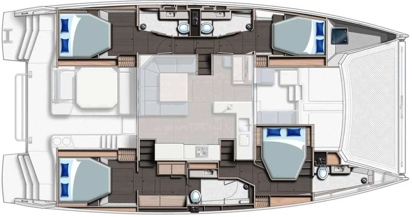 Layout of Andiamo Tutti