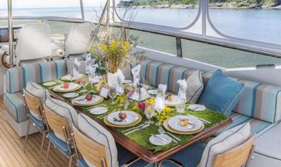 Aft-deck Dining