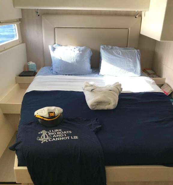 Starboard aft guest queen suite