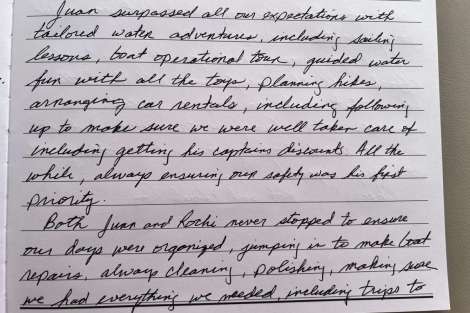 Review img # 41 of the yacht Andiamo Tutti