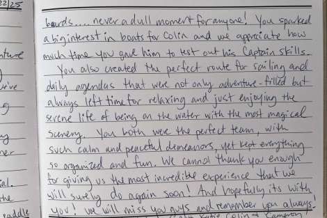 Review img # 9 of the yacht Andiamo Tutti