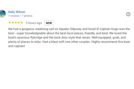 Review img # 1 of the yacht Aquatic Odyssey