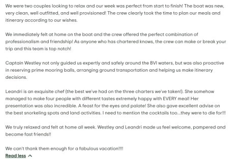 Review img # 5 of the yacht Boatox