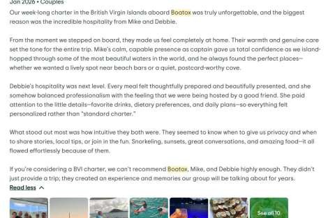 Review img # 1 of the yacht Boatox