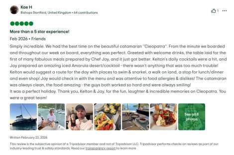 Review img # 4 of the yacht Cleopatra