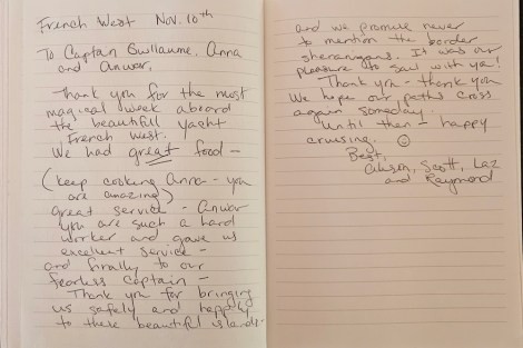Review img # 27 of the yacht FRENCHWEST