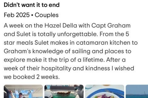 Review img # 1 of the yacht Hazel Della