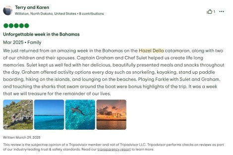 Review img # 9 of the yacht Hazel Della