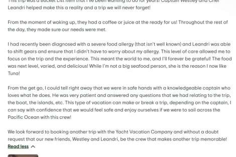 Review img # 2 of the yacht HIGH 5