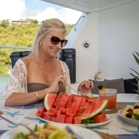 Food onboard JamSam # 7