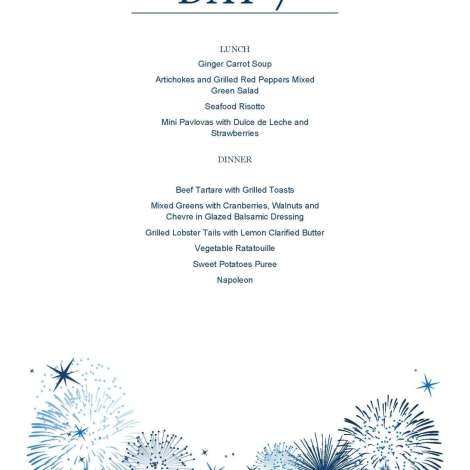 Food onboard MAMMA MIA # 7