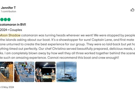 Review img # 18 of the yacht Moon Shadow