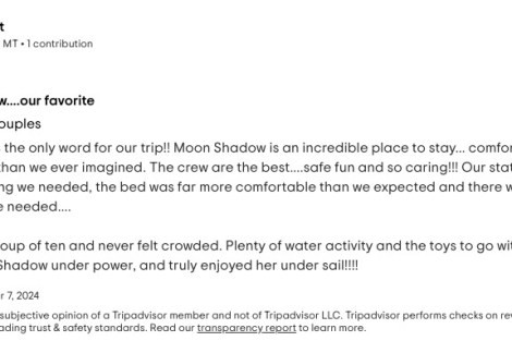 Review img # 10 of the yacht Moon Shadow