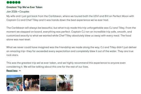 Review img # 1 of the yacht Perfect Moon