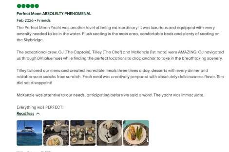 Review img # 4 of the yacht Perfect Moon