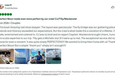 Review img # 8 of the yacht Perfect Moon