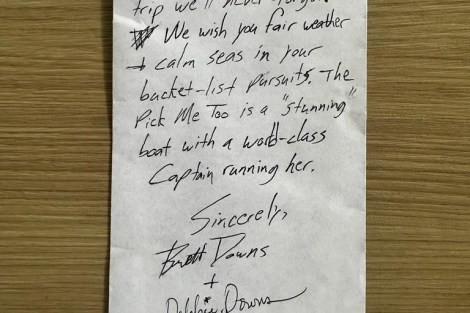 Review img # 1 of the yacht Pick Me Too