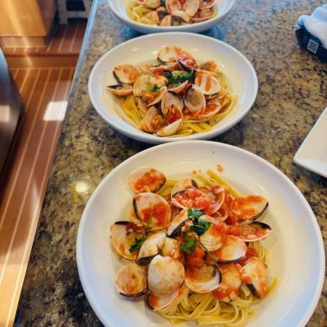 Food onboard SOLAIRE # 1