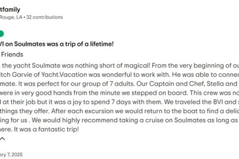 Review img # 9 of the yacht Soul Mates