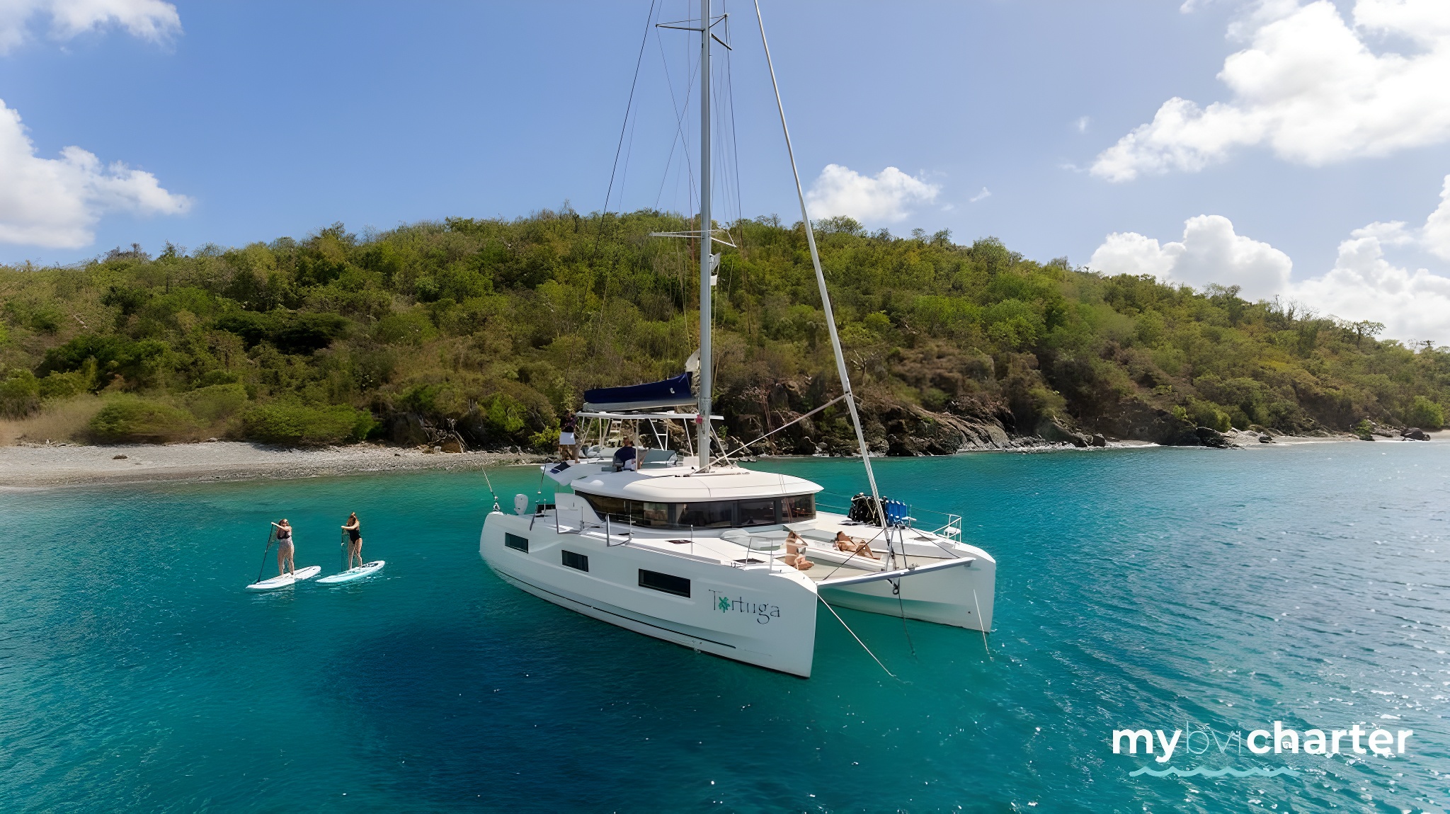 Bella 48, Crewed Catamaran Charter Caribbean