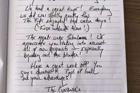 Review img # 1 of the yacht Tranquila