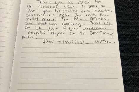 Review img # 7 of the yacht Tranquila