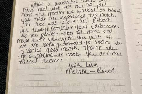 Review img # 12 of the yacht Tranquila