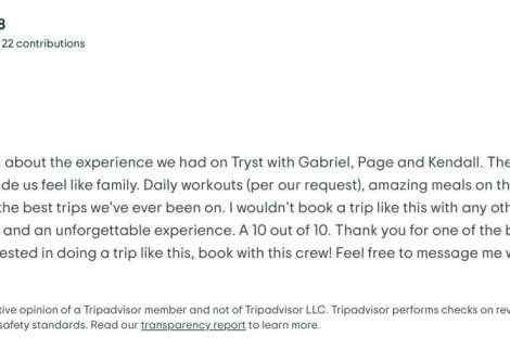 Review img # 6 of the yacht Tryst