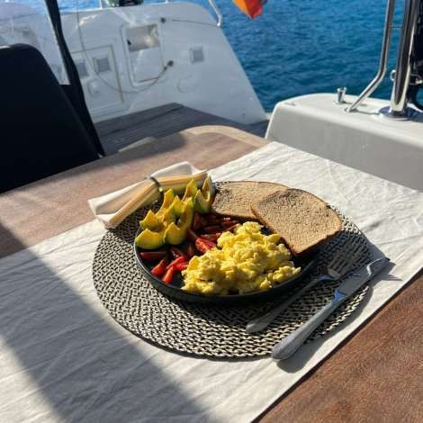 Food onboard VITAMIN SEA # 1